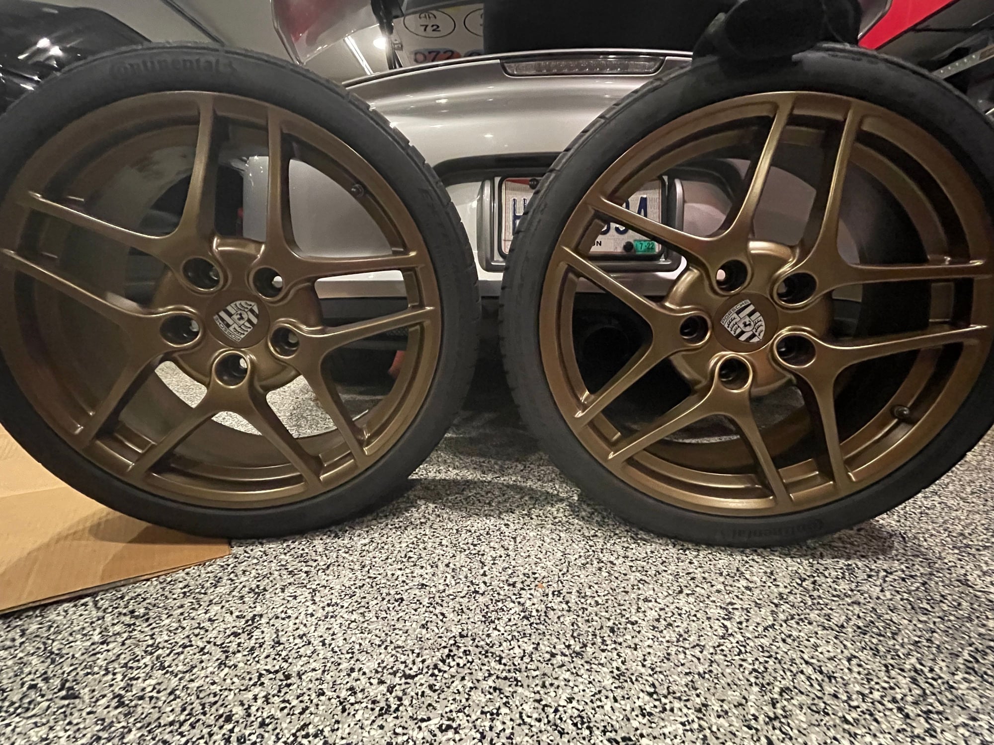 Wheels and Tires/Axles - Porsche OEM 987 / 997 / other wheels and Continental Extreme Contact DWS Tires - Used - 2009 to 2012 Porsche All Models - Cincinnati, OH 45242, United States