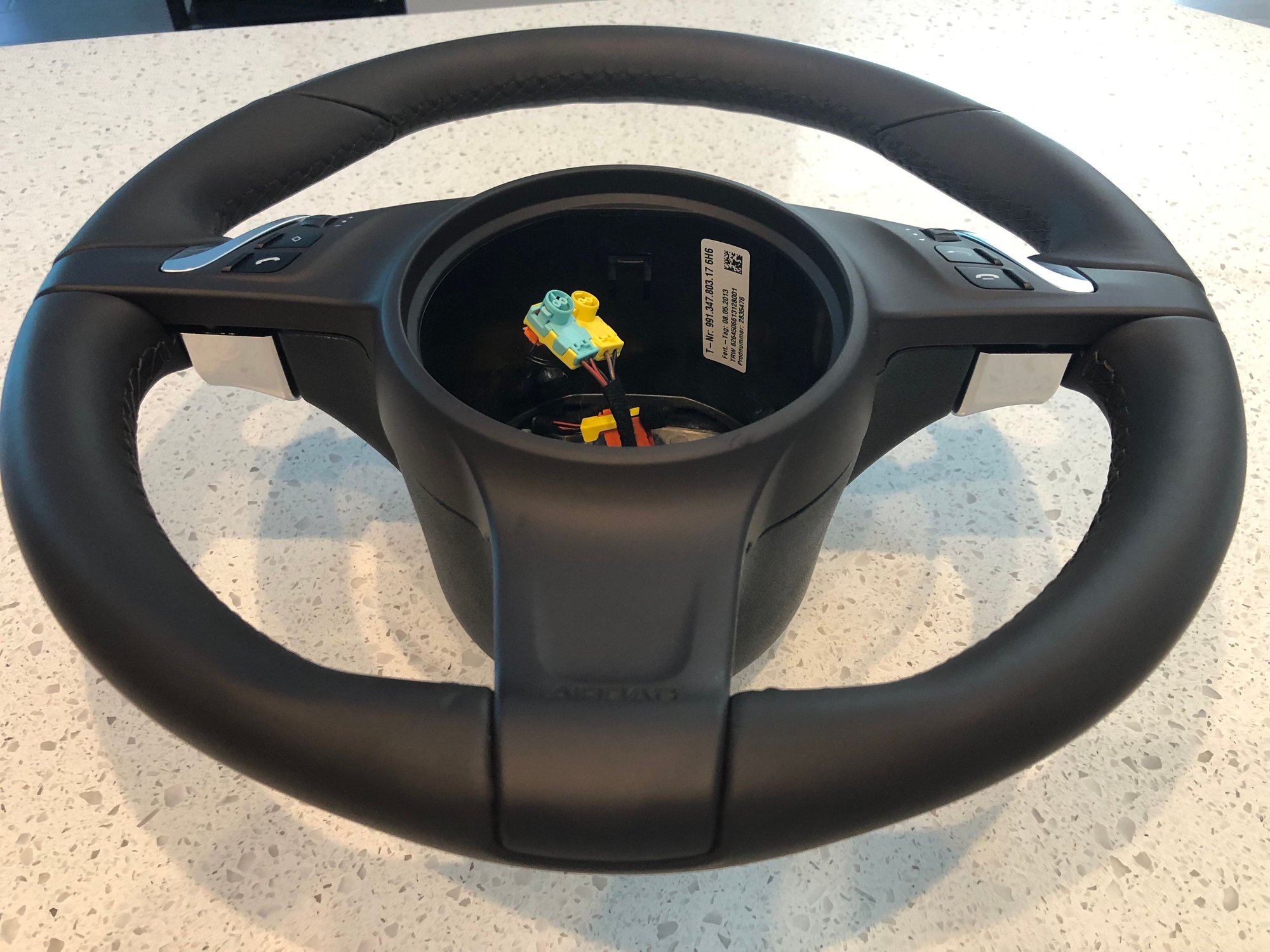 991.1 MultiFunction Steering Wheel (Espresso) Rennlist Porsche