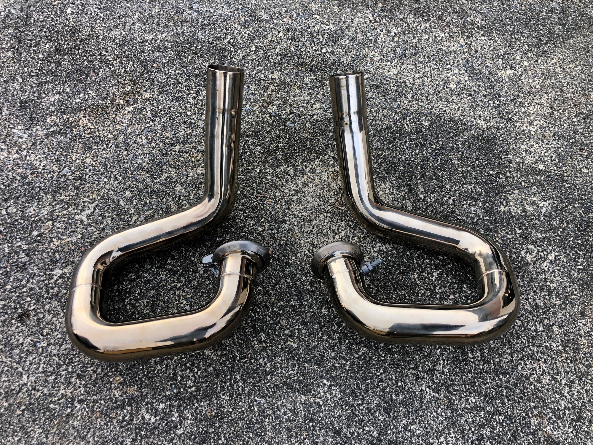 Engine - Exhaust - Porsche (Softronic?) Muffler bypass pipes brand new - New - 1999 to 2004 Porsche 911 - Tacoma, WA 98407, United States