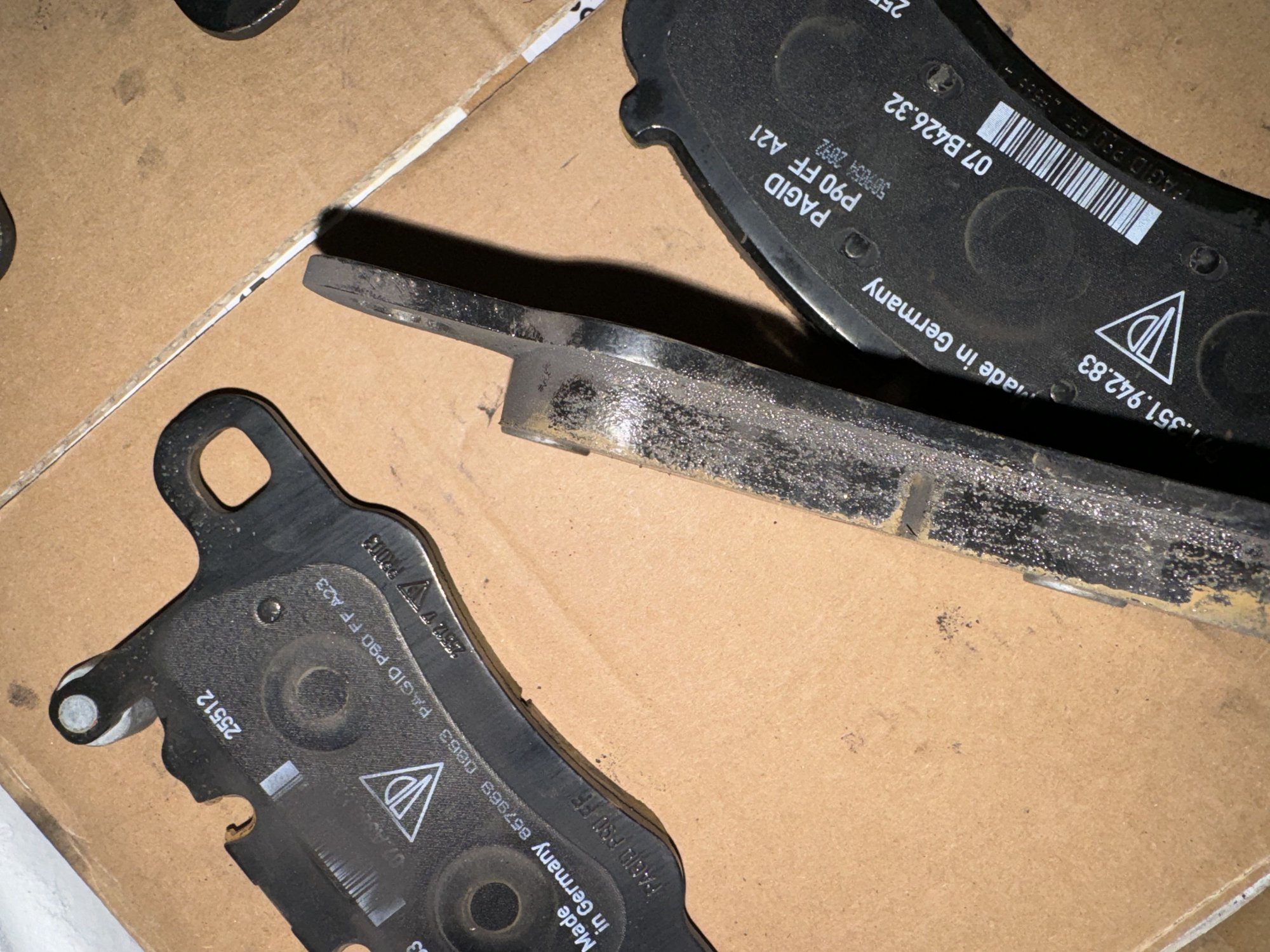 Brakes - FS: Like New OEM Brake Pads GT3/GT4 - Used - All Years  All Models - Raleigh, NC 27614, United States