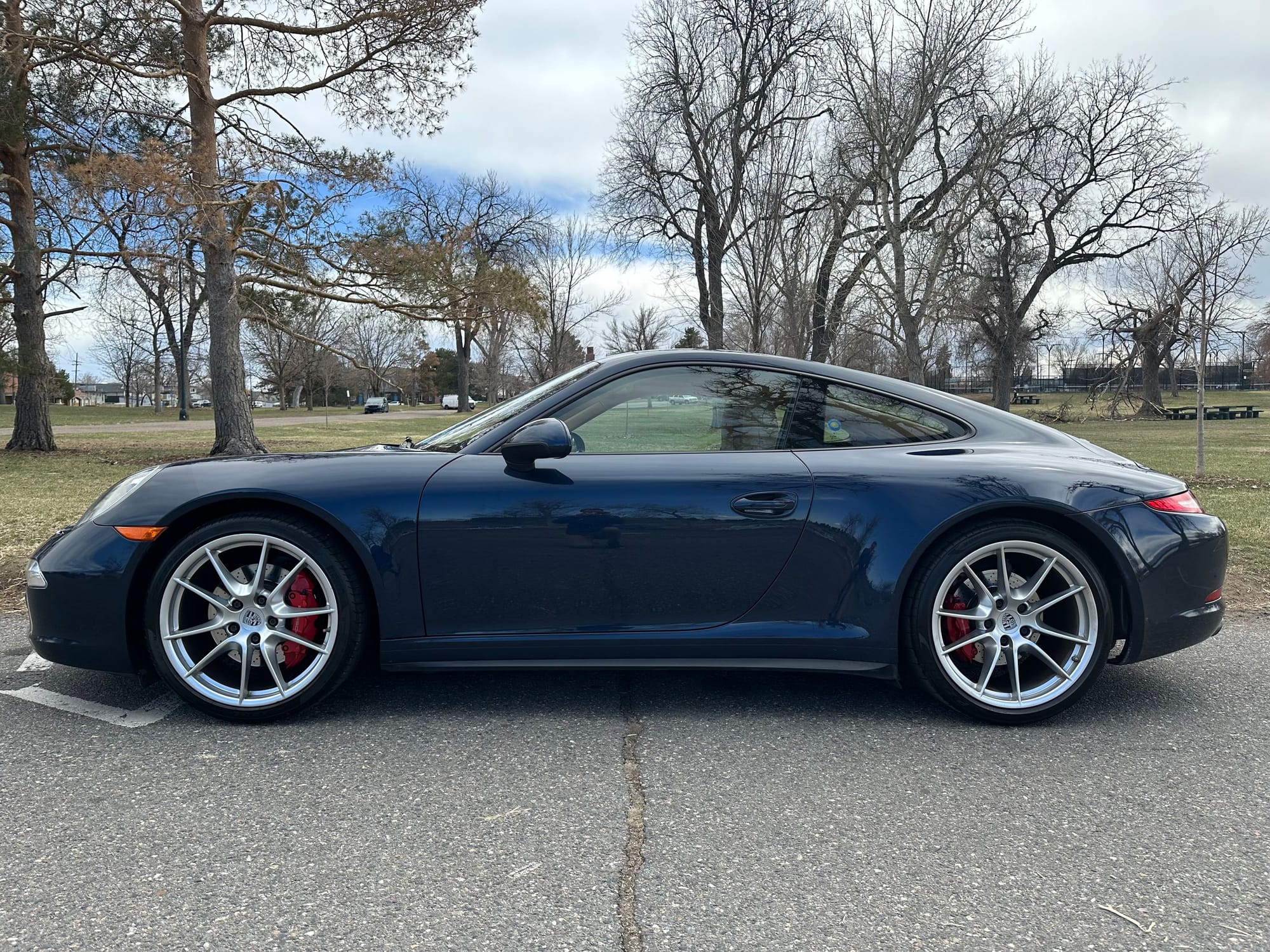 2014 Porsche 911 - 2014 911 Carrera 4S Coupe, Manual Transmission,  blue over beige, 41k miles - Used - VIN WP0AB2A97ES120106 - 41,211 Miles - 6 cyl - AWD - Manual - Coupe - Blue - Denver, CO 80212, United States