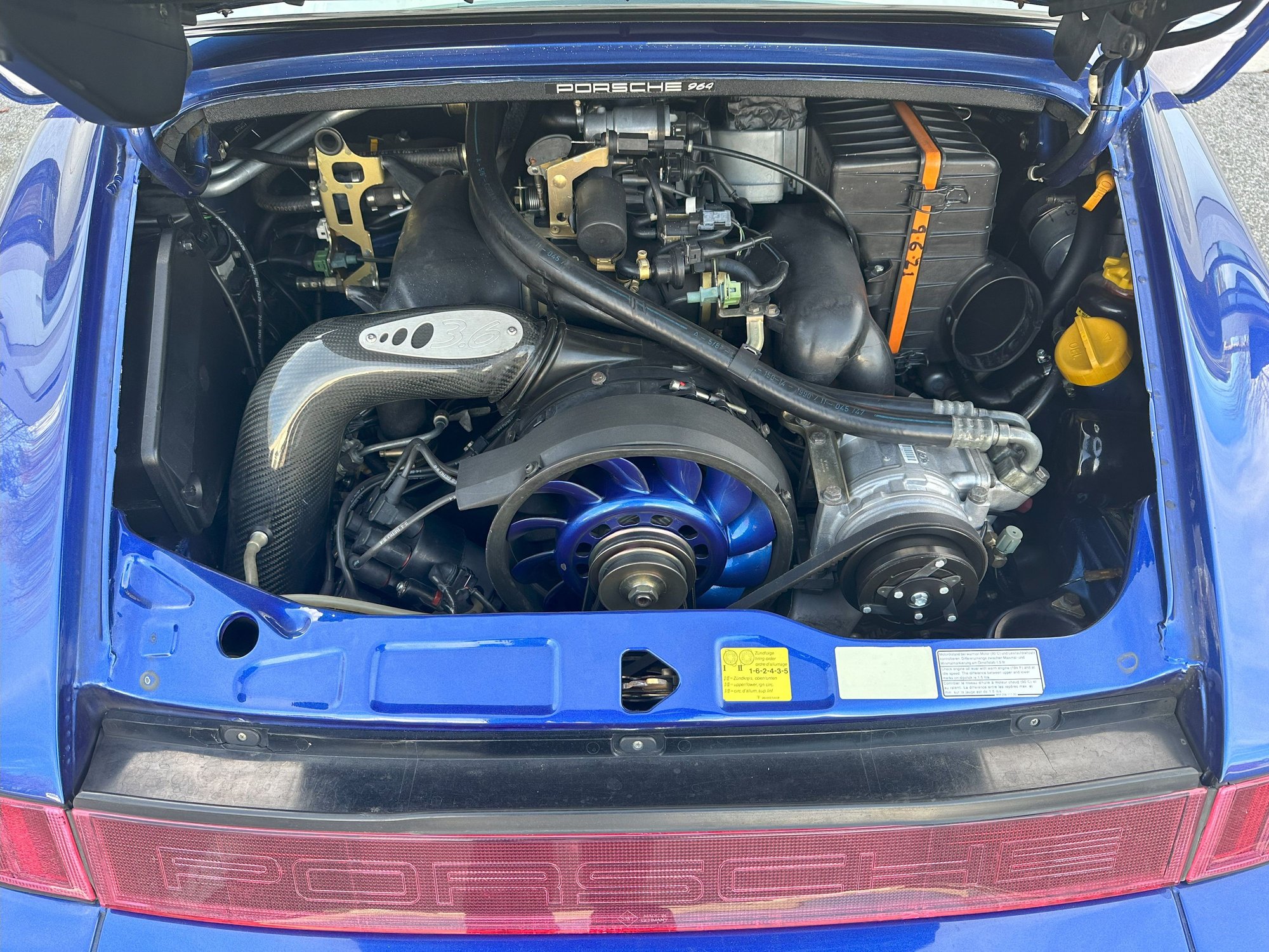 1991 Porsche 911 - 1991 PORSCHE 964 Cobalt Blue Carrera 2 - Used - VIN wpoab2963m5411548 - 90,000 Miles - 6 cyl - 2WD - Manual - Coupe - Blue - Porsche, AL 19191, United States
