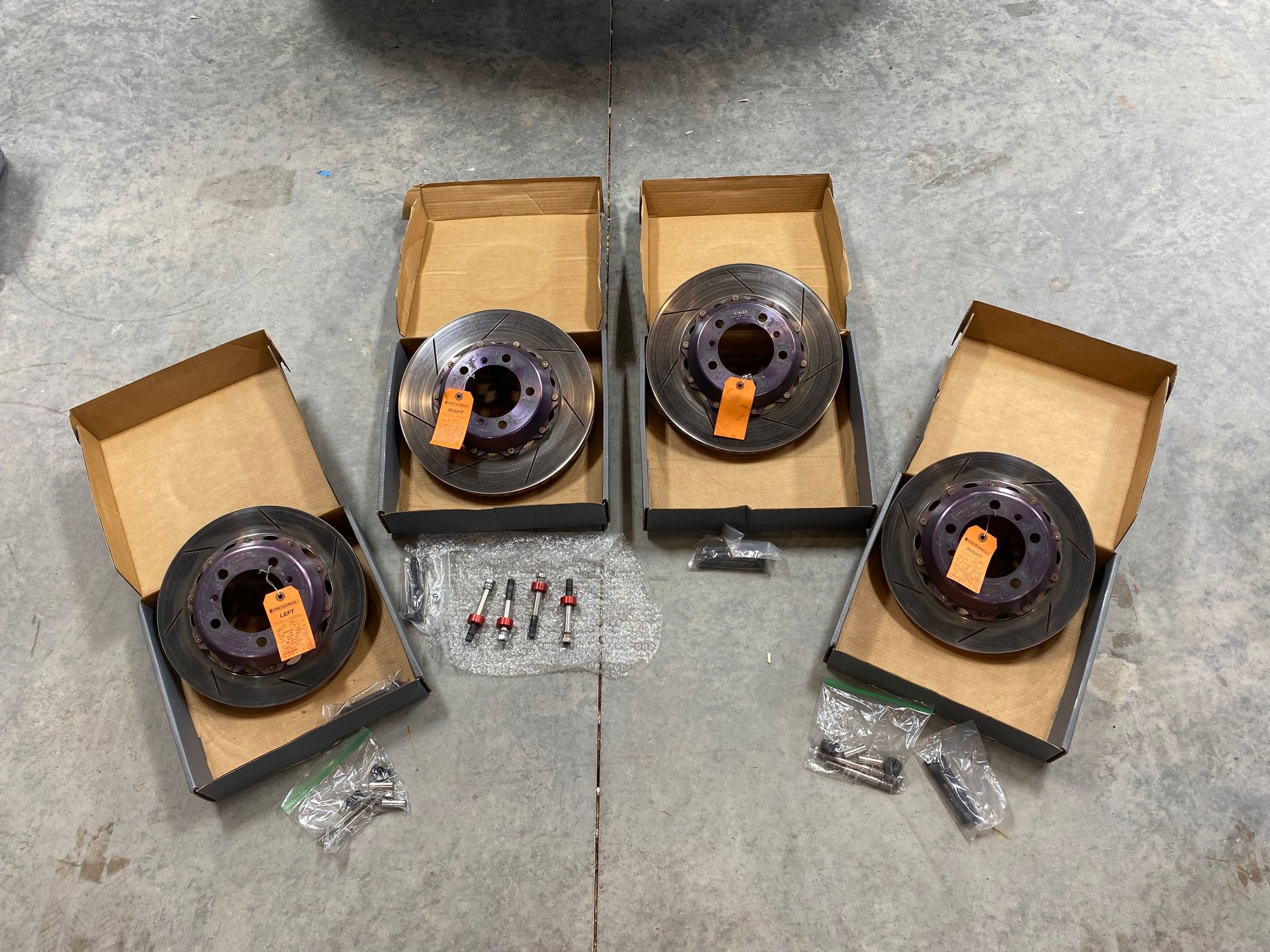 Front and Rear Girodisc rotors and caliper studs Rennlist Porsche