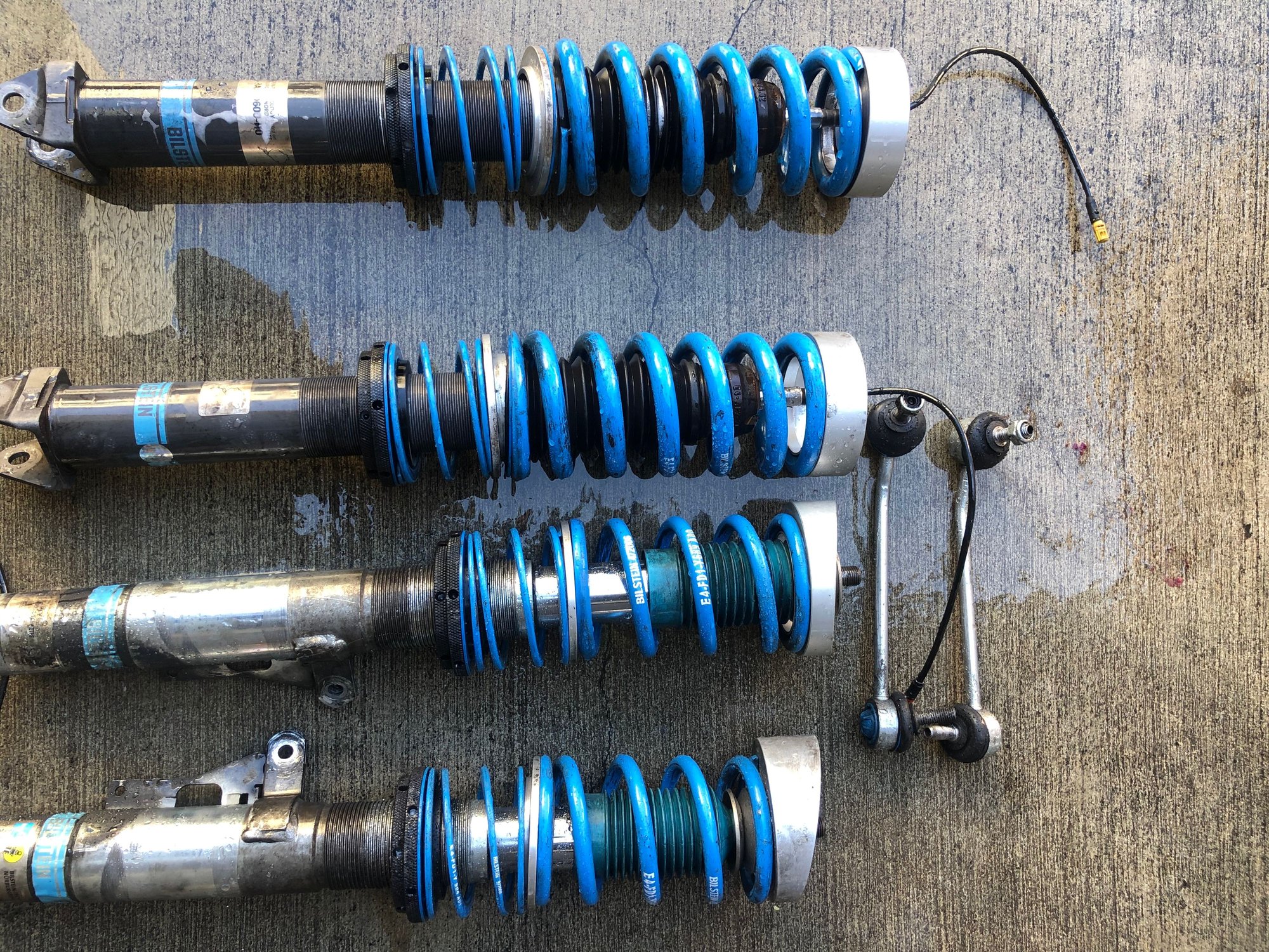 Steering/Suspension - Bilstein B16 Active PASM Coilovers 997 Turbo / C4 / C4S & GTS / TARGA 4 - Used - 2006 to 2012 Porsche 911 - San Francisco, CA 94123, United States
