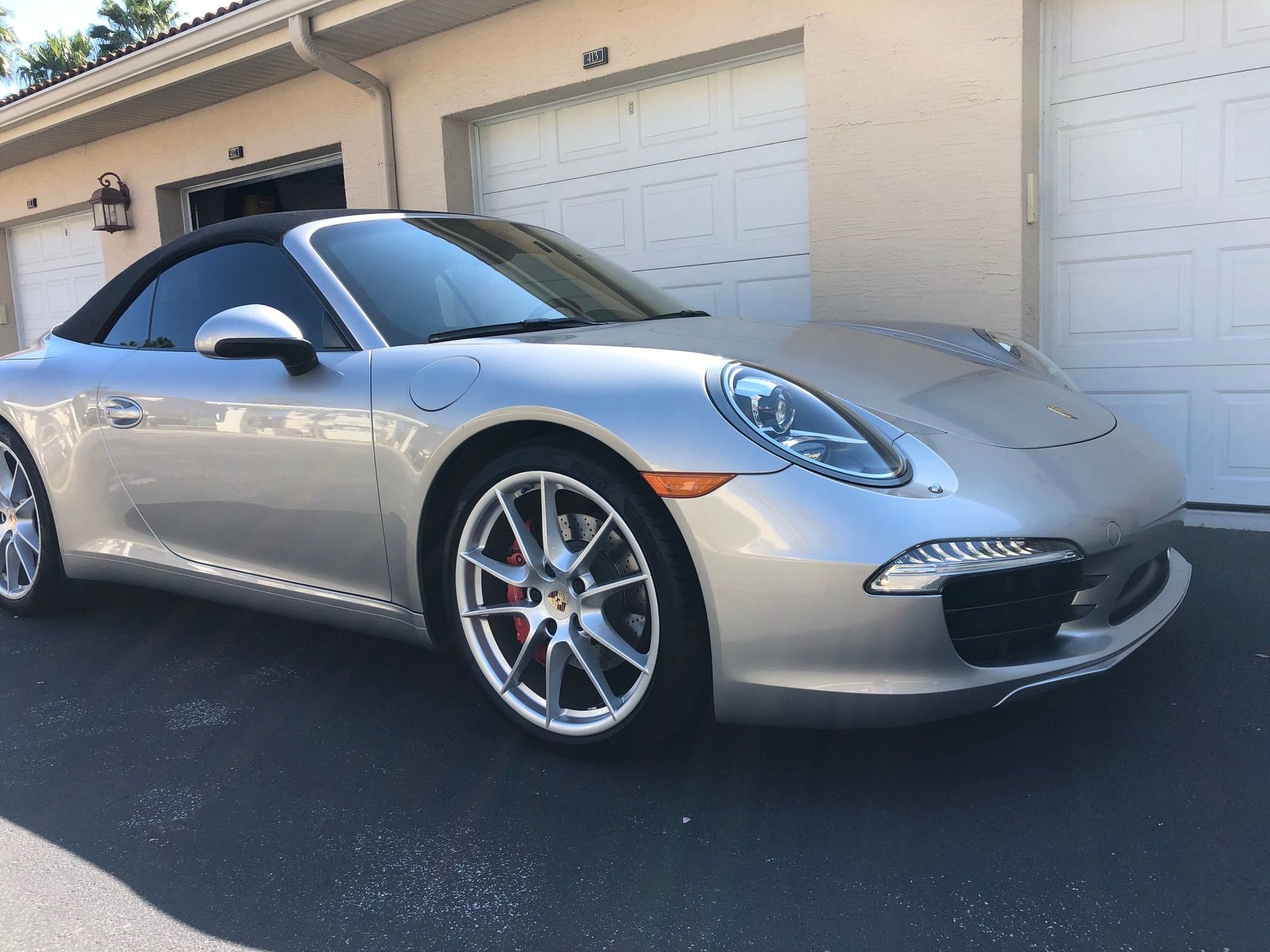2013 Porsche 911 - 2013 Porsche 911 Carrera S Cabriolet - Under CPO Warranty - Well cared for Porsche! - Used - VIN WP0CB2A92DS155210 - 23,000 Miles - 6 cyl - 2WD - Automatic - Convertible - Silver - Jacksonville, FL 32246, United States