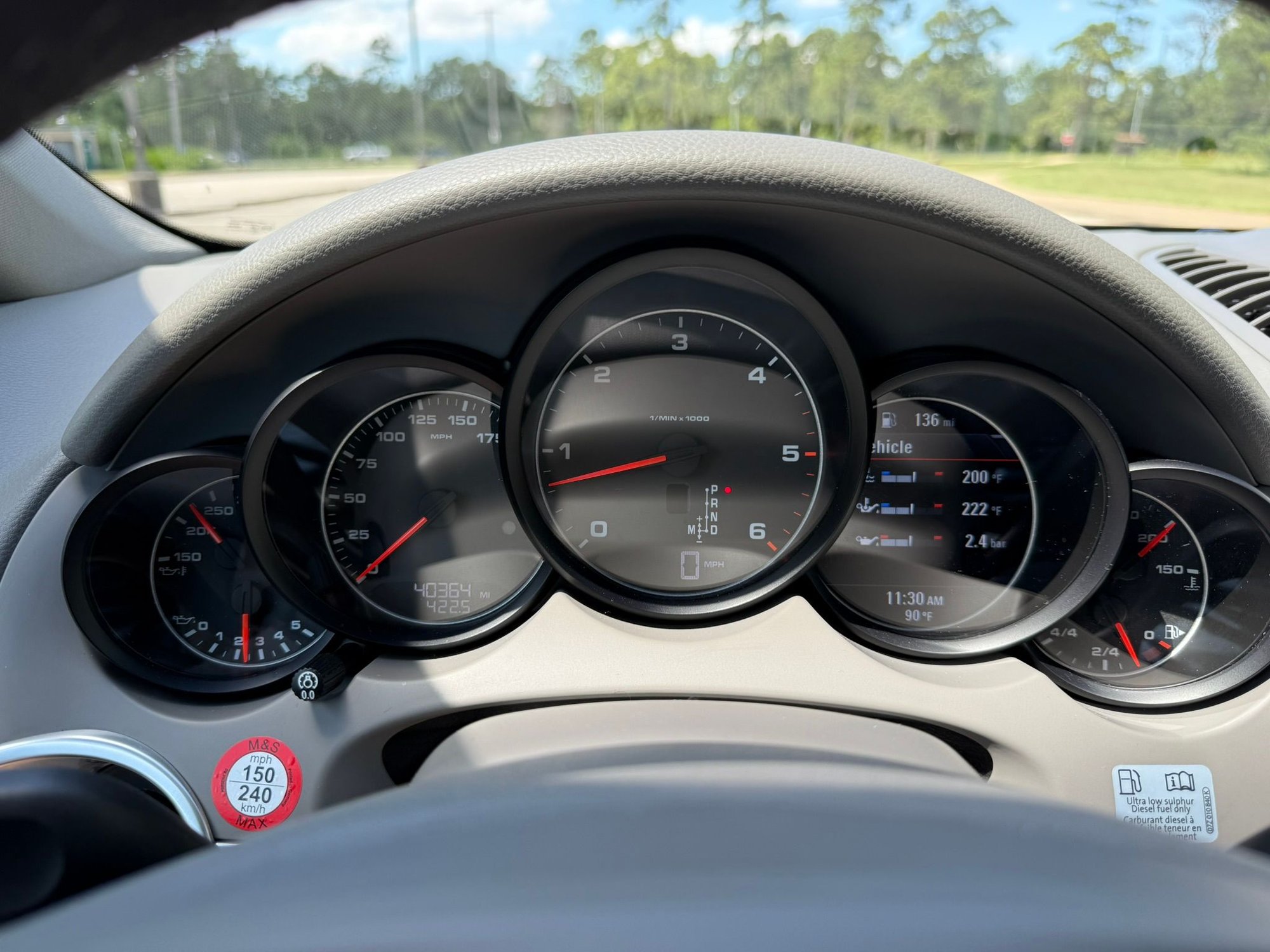 2013 Porsche Cayenne - 2013 Cayenne Diesel for Sale - 40k miles with PASM & Porsche Entry & Drive - Used - VIN WP1AF2A2XDLA40703 - 46,000 Miles - 6 cyl - AWD - Automatic - SUV - Black - Houston, TX 77007, United States