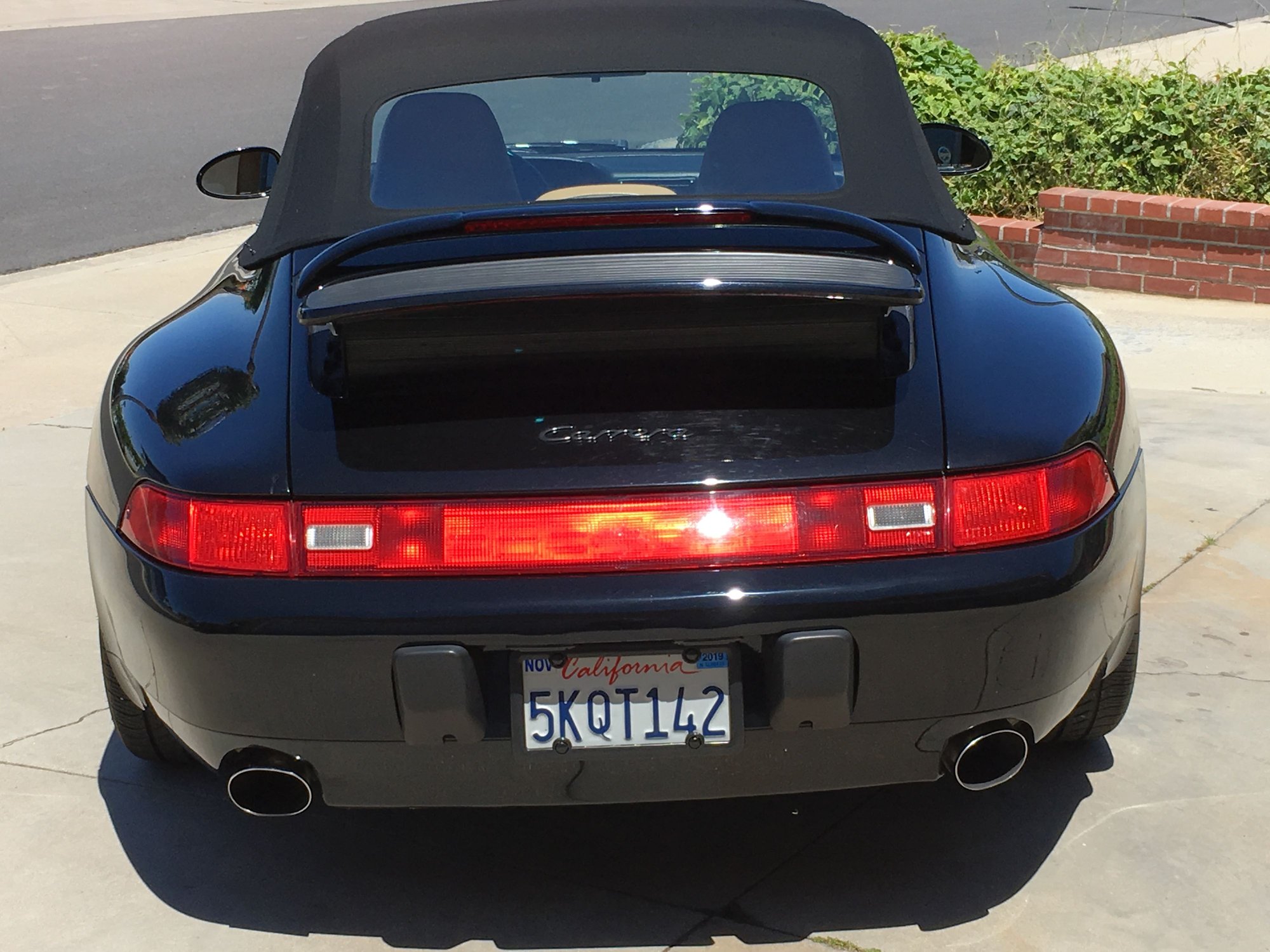 1998 Porsche 911 - 1998 Carrera Cabriolet C2 - Used - VIN WPOCA2992WS340965 - 6 cyl - 2WD - Manual - Convertible - Black - Huntington Beach, CA 92646, United States