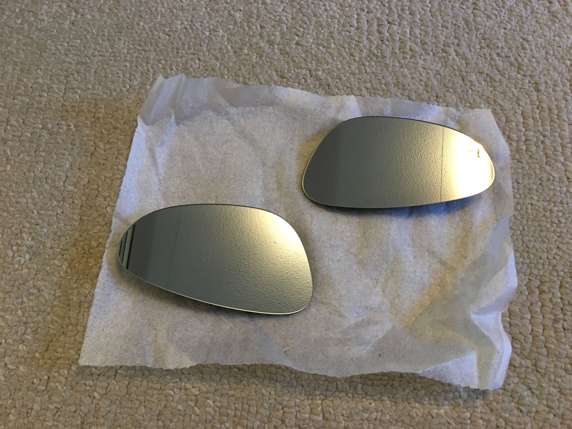 Exterior Body Parts - Porsche OEM Side View Aspheric Mirror Glass - Used - 1999 to 2005 Porsche 911 - 1997 to 2004 Porsche Boxster - Andover, MA 01810, United States