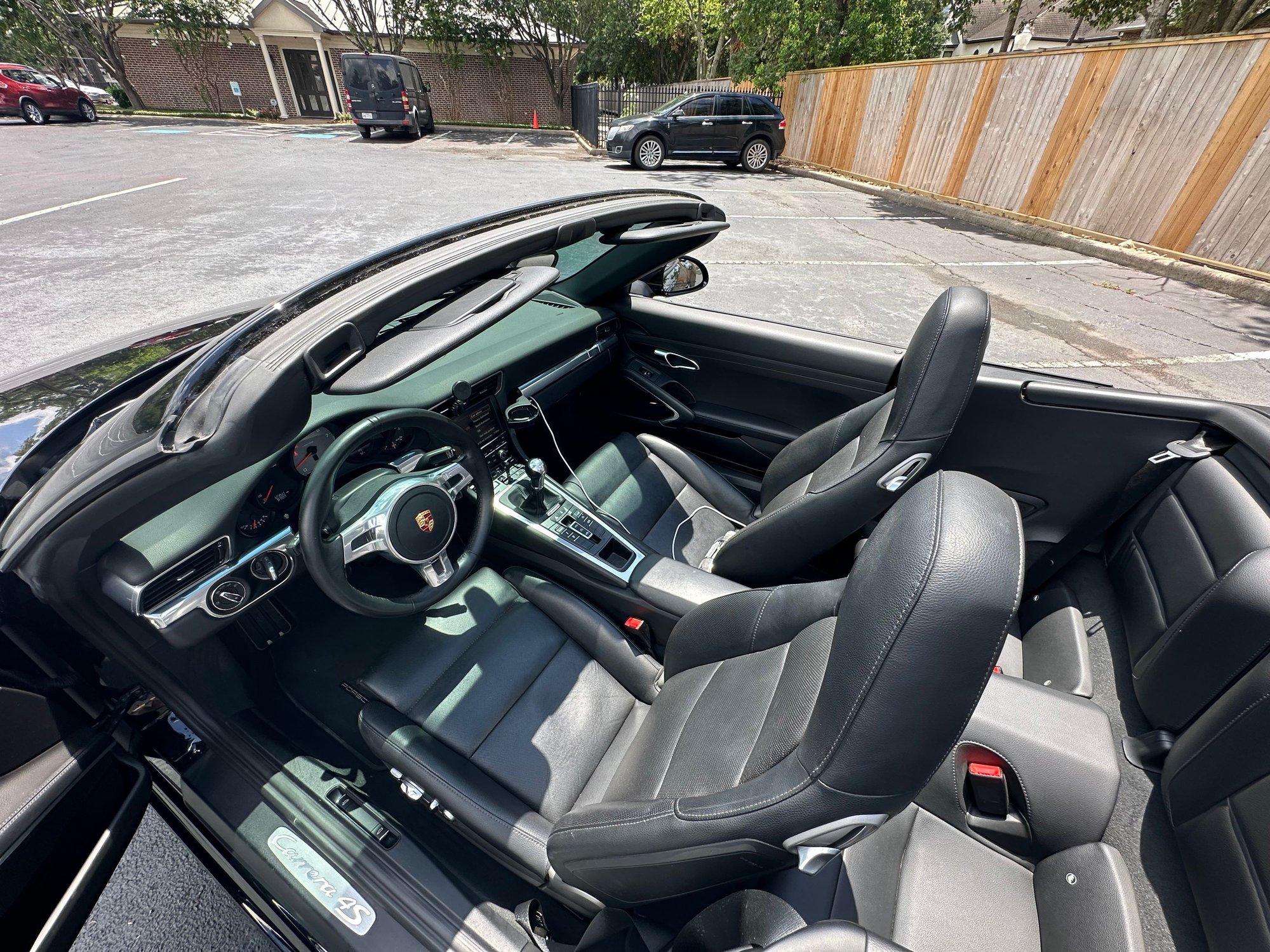 2016 Porsche 911 - 2016 Porsche 991.1 4S Cabriolet - Perfect - Used - VIN WP0CB2A91GS154389 - 12,500 Miles - 6 cyl - 4WD - Manual - Convertible - Black - Houston, TX 77055, United States