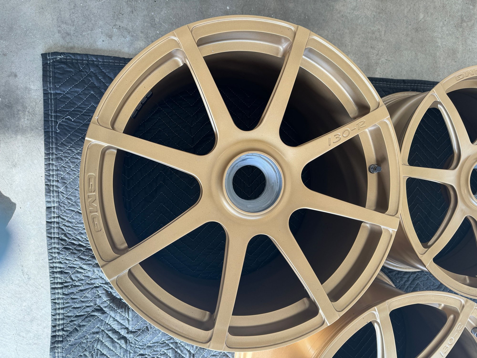 Wheels and Tires/Axles - 19" GMG 130-R 997 GT3 forged lightweight center lock wheels w/TMPS - Used - 2010 to 2011 Porsche 911 - City Of Industry, CA 91789, United States