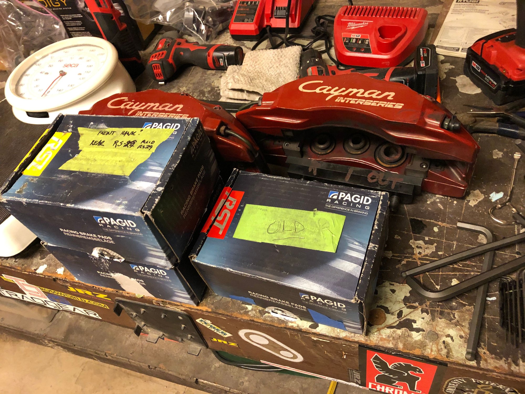 Brakes - FS: Cayman Interseries Front Brake Kit (Stoptech ST-60), Rebuilt - Used - 2006 to 2012 Porsche Boxster - 2006 to 2012 Porsche Cayman - Boston, MA 02118, United States