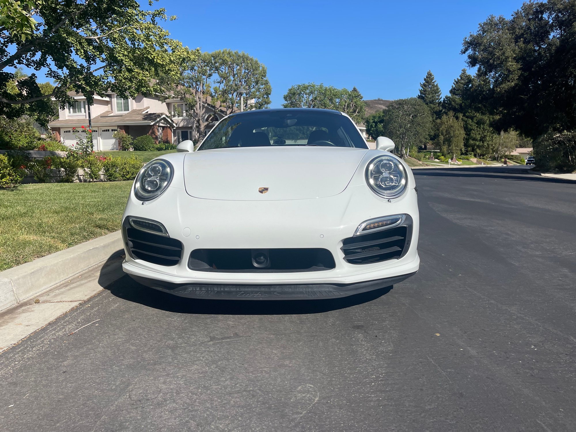 2014 Porsche 911 - Porsche 911Turbo S Lots of extras (Ordered this car) - Used - VIN WP0AD2A91ES167450 - 65,250 Miles - 6 cyl - AWD - Automatic - Coupe - White - Thousand Oaks, CA 91360, United States