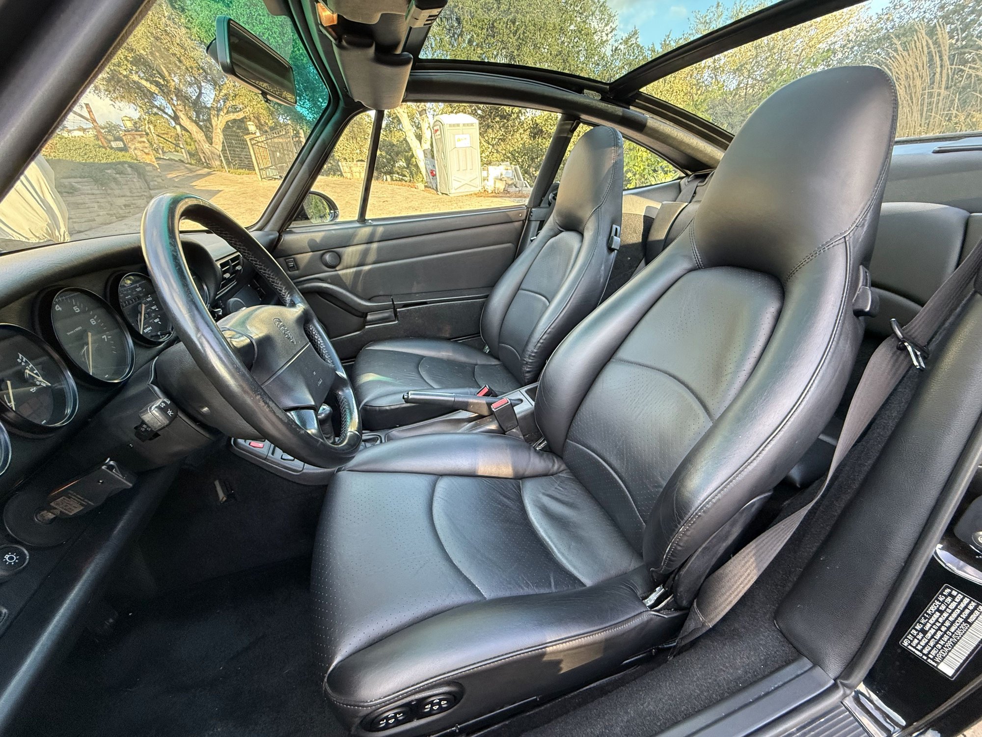 1997 Porsche 911 - 1997 Porsche 993 Targa 6 MT - Used - VIN WP0DA2991VS385205 - 6 cyl - 2WD - Manual - Coupe - Black - Santa Cruz, CA 95073, United States