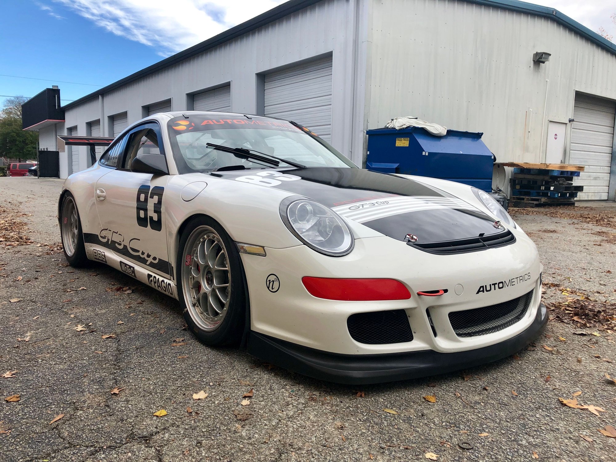 2005 Porsche GT3 - 2005 Porsche 997 GT3 Cup maintained by Autometrics - Used - VIN WP0ZZZ99Z5S798007 - 6 cyl - 2WD - Manual - Coupe - White - Charleston, SC 29464, United States