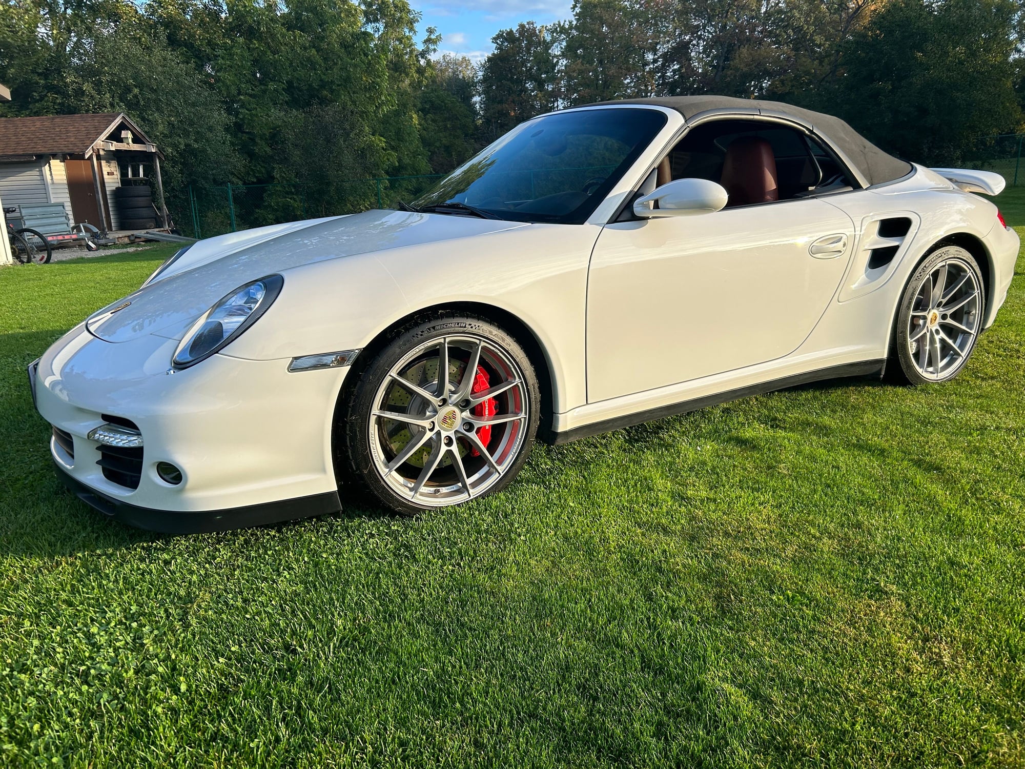 2008 Porsche 911 - 2008 997 TT Cab Manual - Used - VIN WP0CD29998S789554 - 46,340 Miles - 6 cyl - AWD - Manual - Convertible - White - Niagara Falls, NY 14001, United States