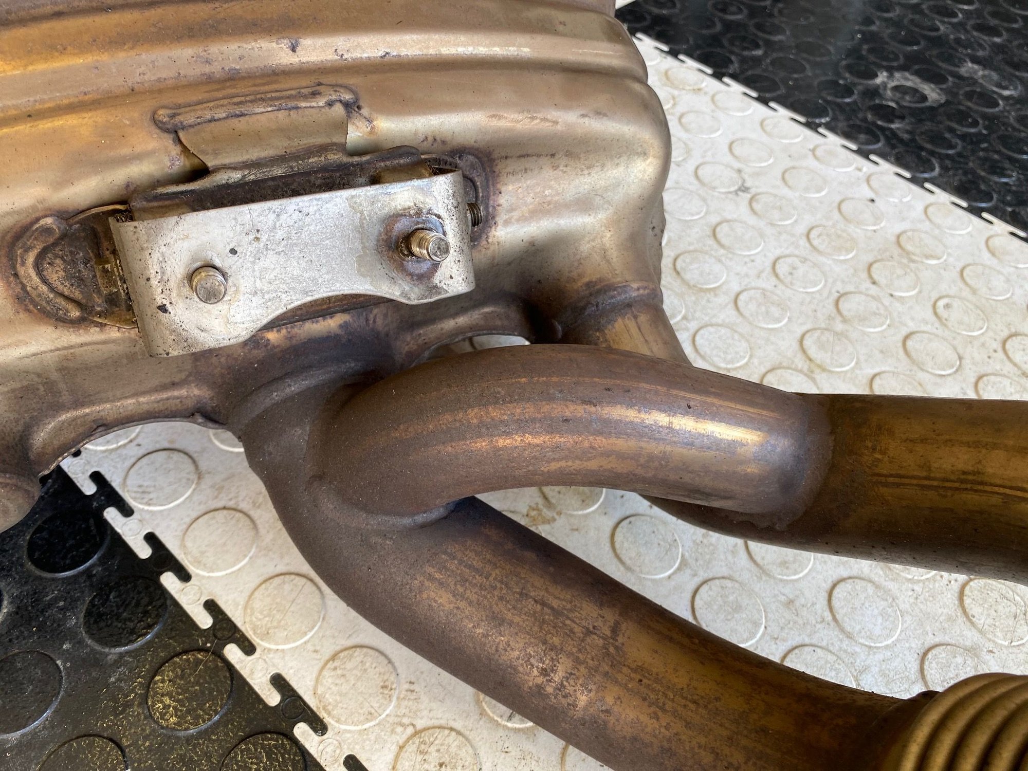 Engine - Exhaust - 991.1 Non-PSE Fister Side Bypass Mufflers - Used - 2012 to 2016 Porsche 911 - Ringwood, NJ 07456, United States