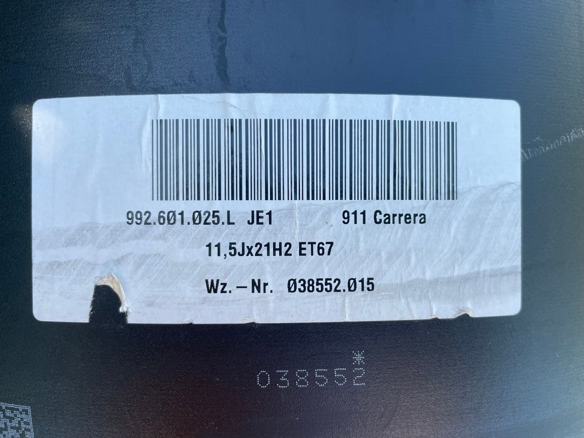 Wheels and Tires/Axles - Forged, Excklusive Design OEM Porsche 992 20/21 wheels - Used - 2020 to 2023 Porsche 911 - Satellite Beach, FL 32937, United States