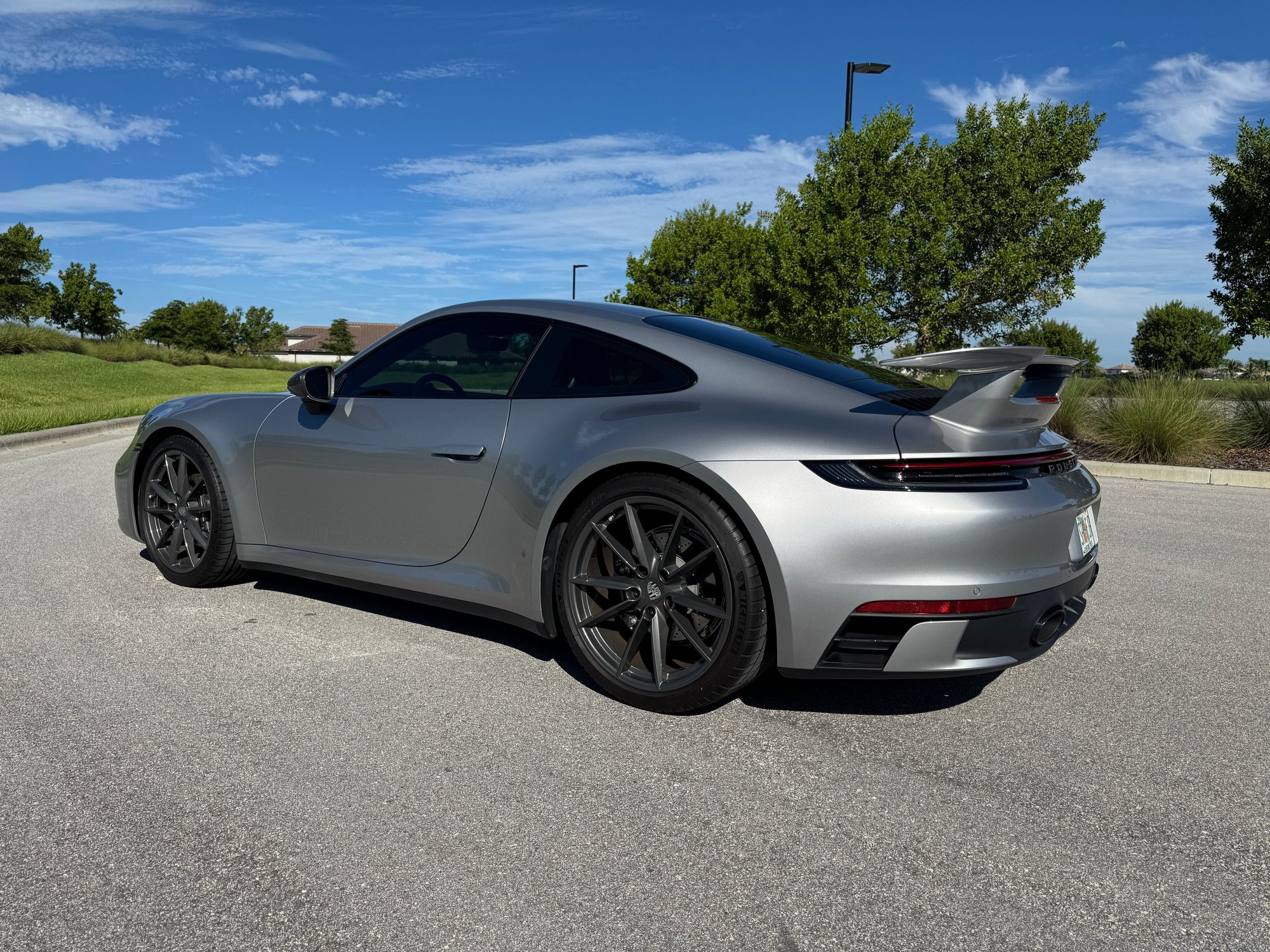 2024 Porsche 911 - 2024 911 Carrera T with Aerokit - Used - VIN WP0AA2A90RS208388 - 3,900 Miles - 6 cyl - 2WD - Manual - Coupe - Silver - Miromar Lakes, FL 33913, United States