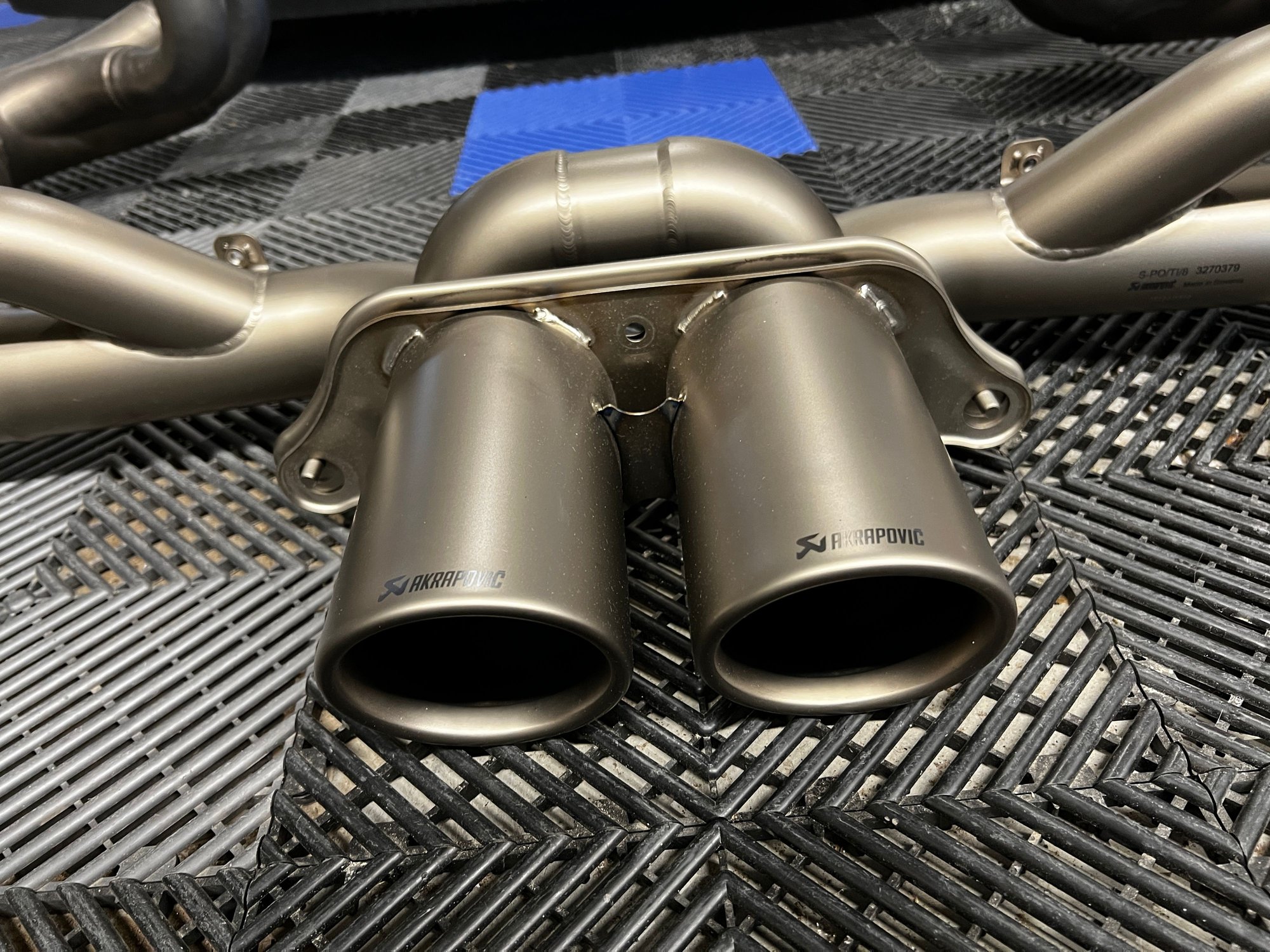 Engine - Exhaust - Akrapovic Evolution Full 991 GT3 Exhaust - Used - 2014 to 2020 Porsche 911 - Mpls, MN 55111, United States