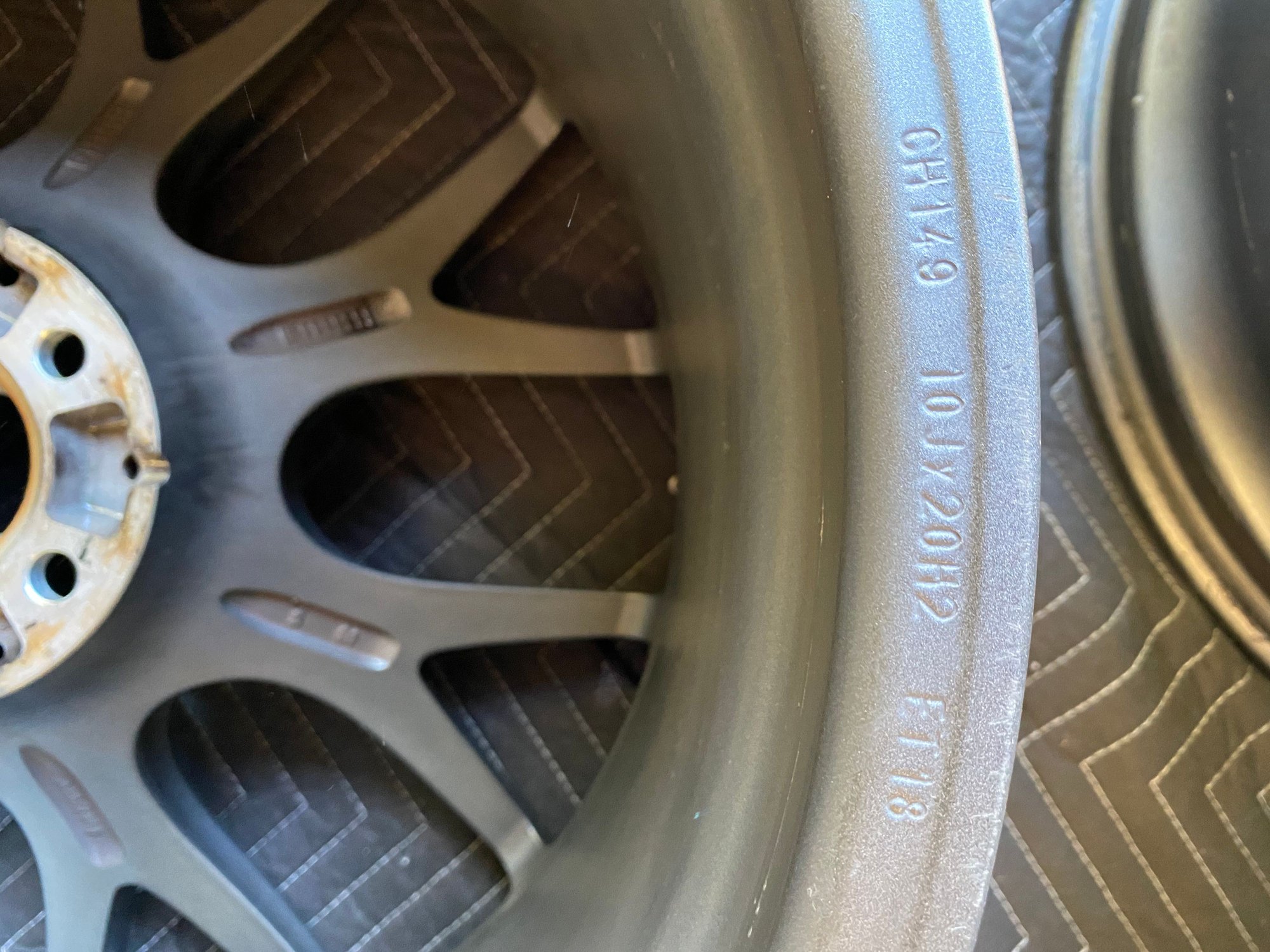 Wheels and Tires/Axles - For Sale BBS CH-R Titanium Wheels for 2017 Macan Turbo - Used - 2017 to 2020 Porsche Macan - Palo Alto, CA 94028, United States