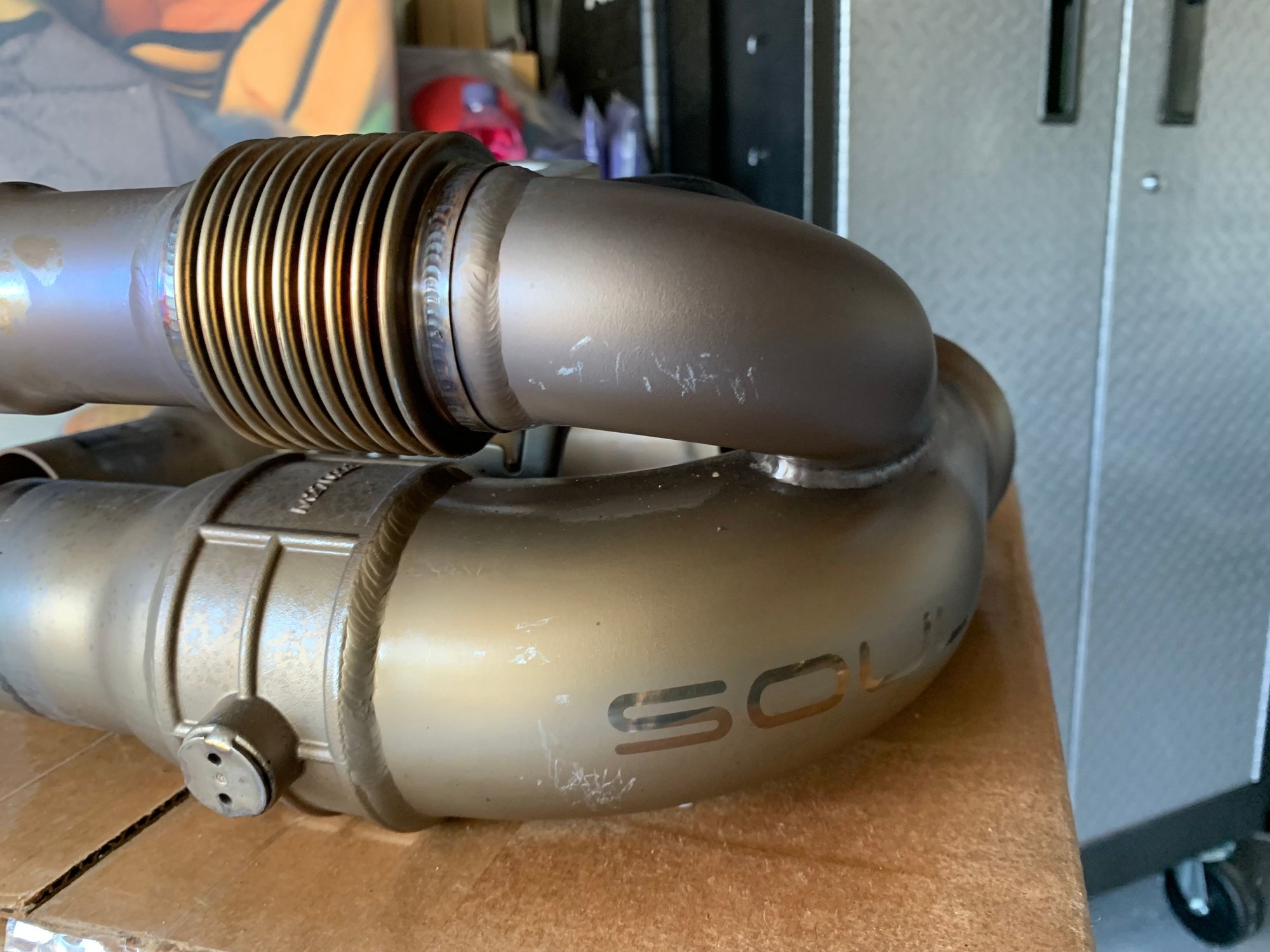 Engine - Exhaust - Soul Performance Valved side muffler delete for 991.x GT3 - Used - 2014 to 2020 Porsche GT3 - Cupertino, CA 95014, United States