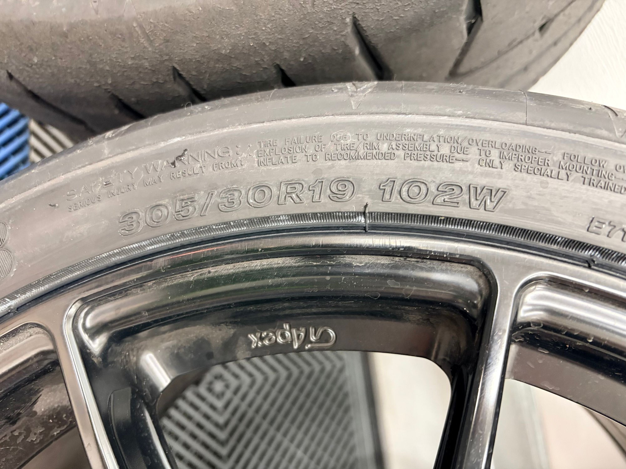 Wheels and Tires/Axles - Apex SM-10RS with RE71RS + TPMS for GT4/ Spyder - Used - All Years  All Models - Mountain View, CA 94043, United States