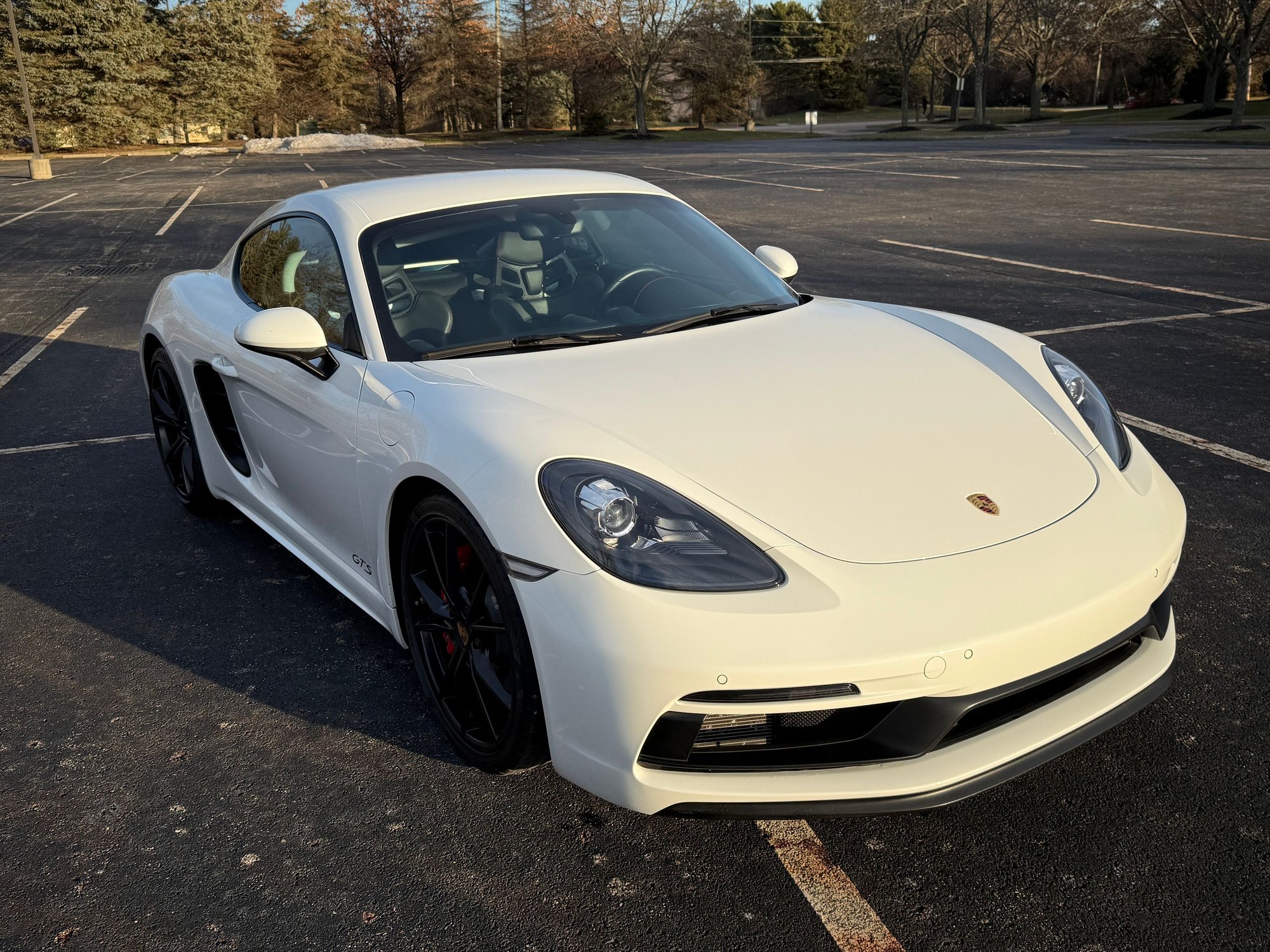 2019 Porsche 718 Cayman - 2019 Cayman GTS 2.5 Manual with Buckets! - Used - VIN WP0AB2A83KS279076 - 17,662 Miles - 4 cyl - 2WD - Manual - Coupe - White - Dublin, OH 43017, United States