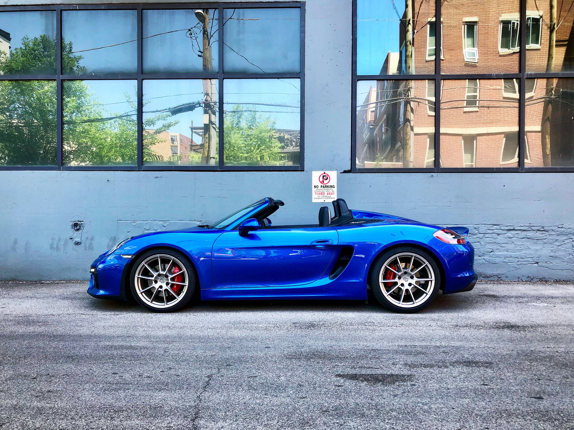 2016 Porsche Boxster - 2016 981 Porsche Boxster Spyder – Sapphire Blue Metallic - Used - VIN WP0CC2A87GS152120 - 11,000 Miles - 6 cyl - 2WD - Manual - Convertible - Blue - Chicago, IL 60607, United States