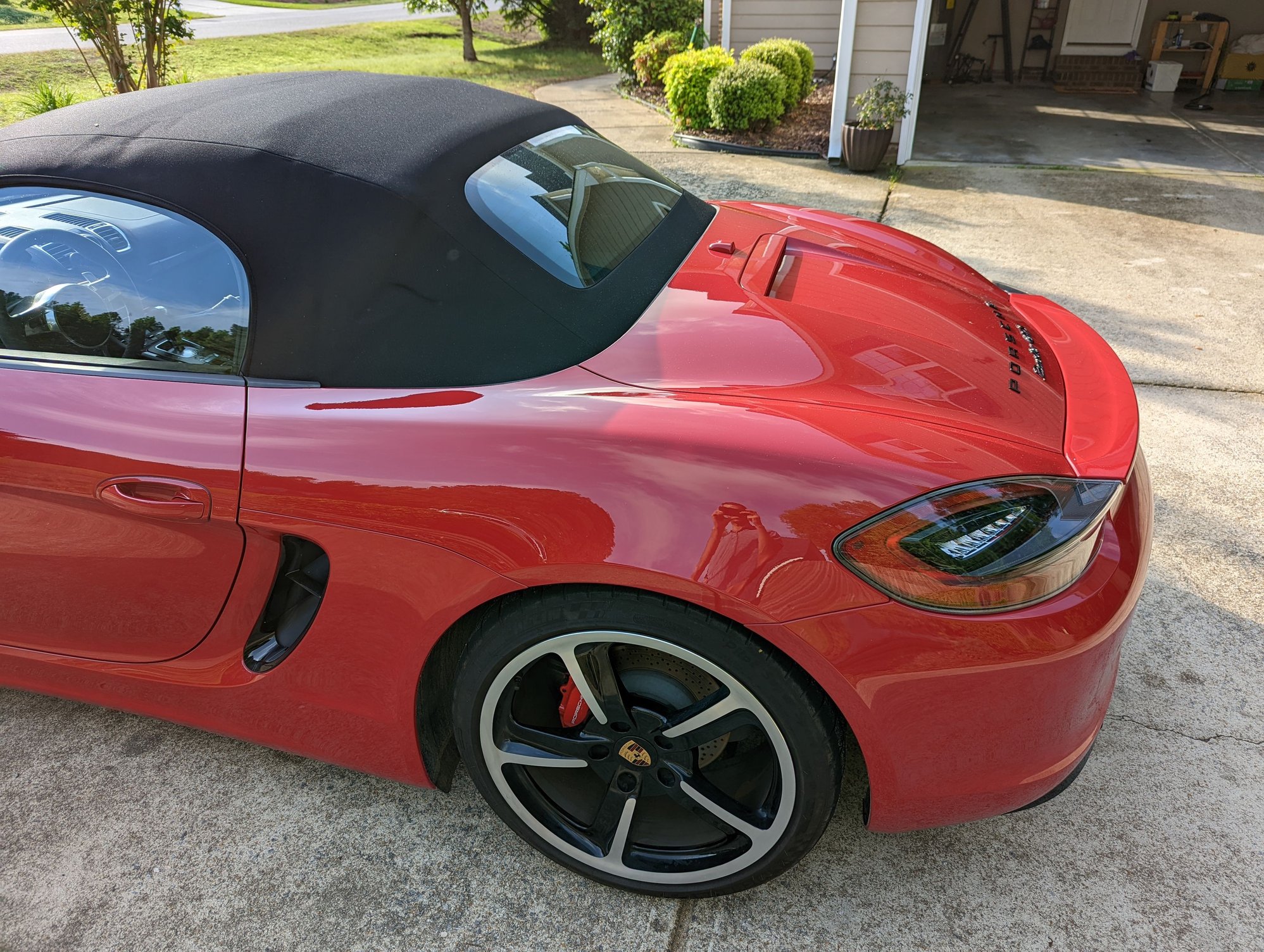 2015 Porsche Boxster - 2015 Boxster GTS PDK - Carmine Red - 19.6K Miles - Used - VIN WP0CB2A82FS140040 - 19,600 Miles - 6 cyl - 2WD - Automatic - Convertible - Red - Clayton, NC 27520, United States