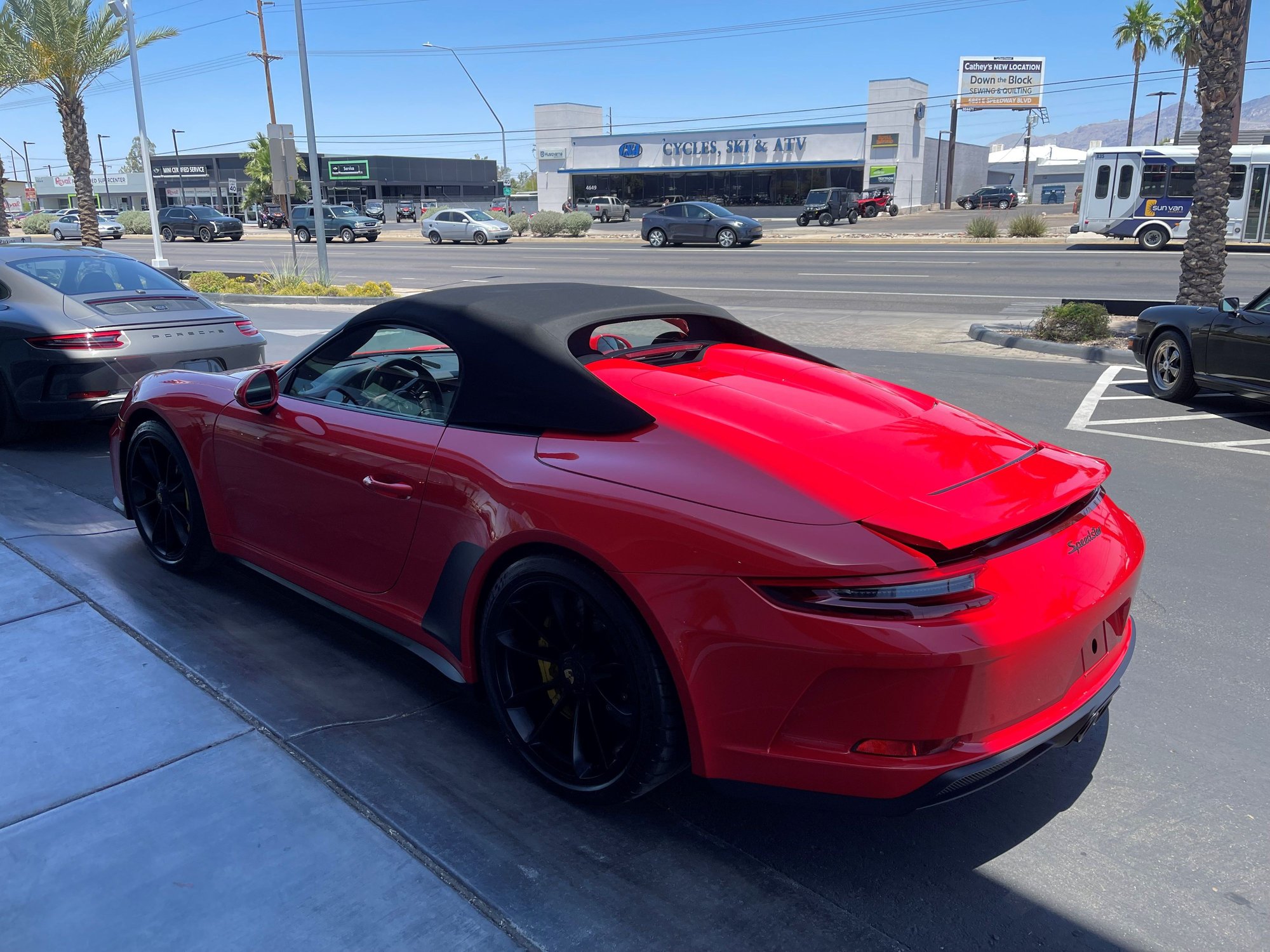 2019 Porsche 911 - 2019 Guards Red Speedster! Full Body PPF! Fresh CPO! 4600 Miles! - Used - VIN WP0CF2A98KS172224 - 4,600 Miles - 6 cyl - 2WD - Manual - Convertible - Red - Tucson, AZ 85711, United States