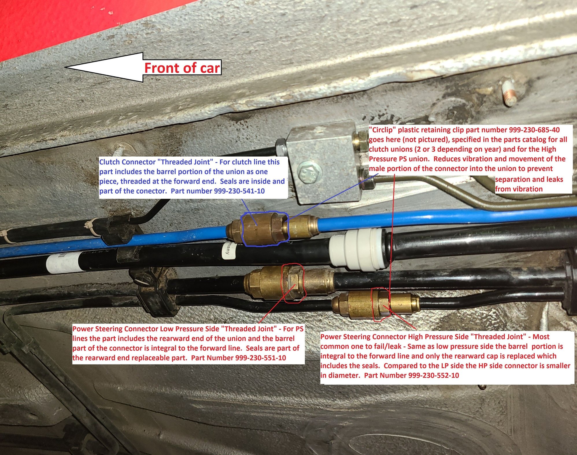 The Definitive 986/996 Clutch / Power Steering Coupler Union
