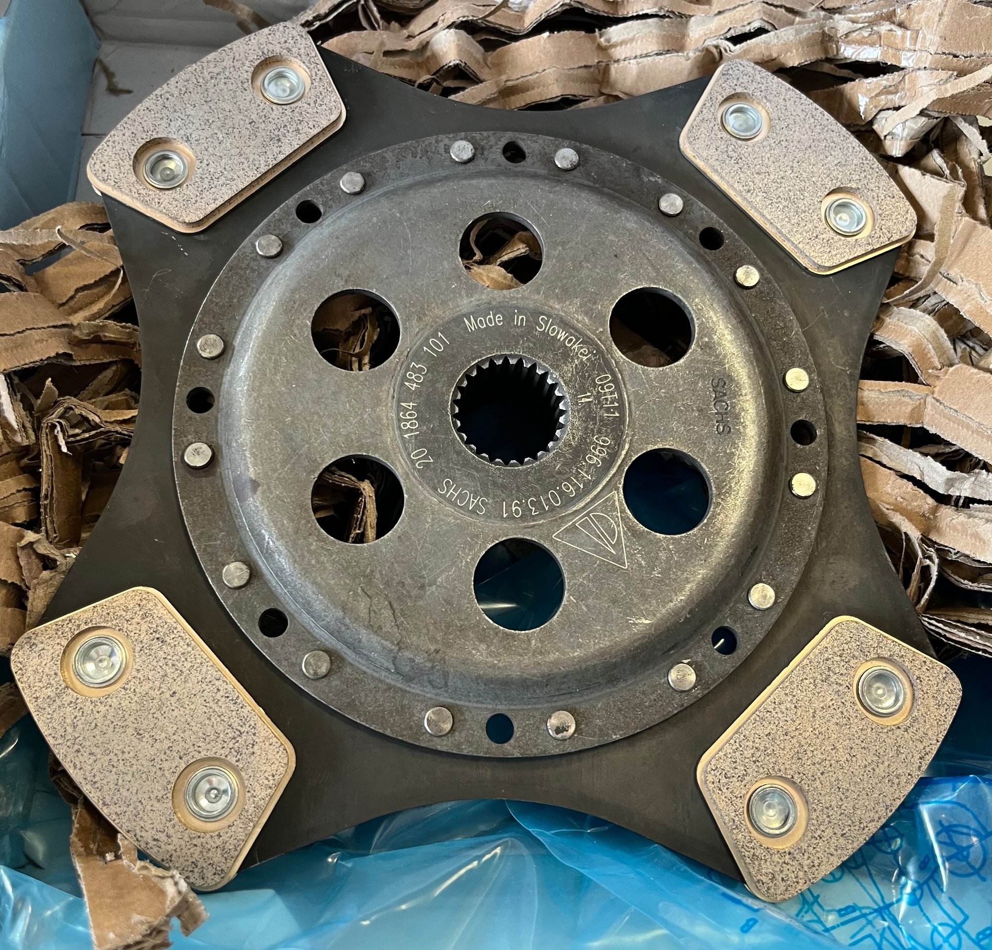 Drivetrain - Clutch plate Porsche 996 / 997 GT3 / GT2 / Turbo - New - 1999 to 2012 Porsche 911 - Aachen, Germany