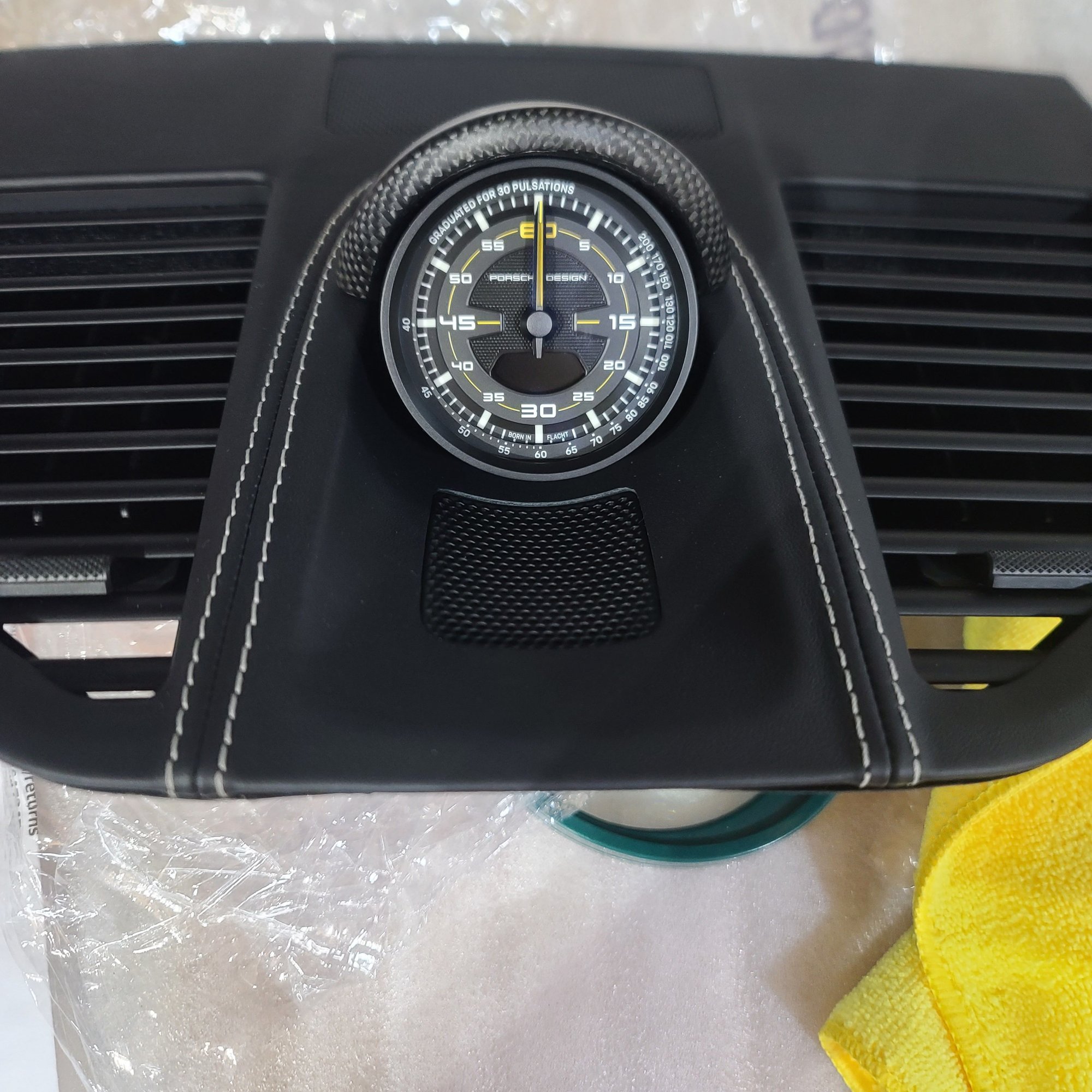 Interior/Upholstery - 992 Karbonization Carbon Chrono Cover - Used - -1 to 2027  All Models - Ellicott City, MD 21042, United States