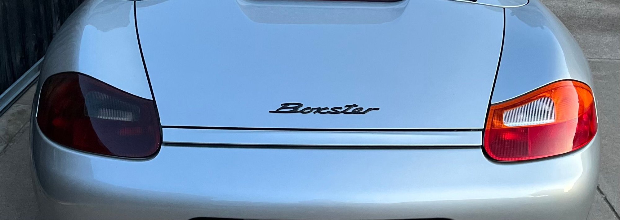 1999 9986 Boxster Rear tail lights Smoked Rennlist Porsche