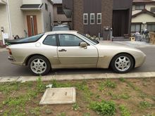 I could not get the original Porsche color so I had to go with the closest Honda color.