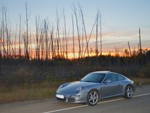 fall evening, northern Alberta