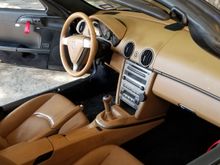 Two tone interior, door pull installed, everything else stock