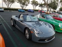 2017 Base Boxster! it only has triple the HP of the old Spider....