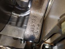 Found serial number on crank