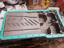 Uber material oil pan gasket from 928s r us!