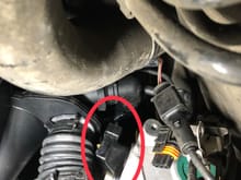 And no day is complete without a little drama. While under the car I noticed a connector was not attached.it belongs in the top of the sensor just under the AOS. Not easy to access after everything is assembled.