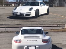 I spotted myself: 2012 911 Carrera GTS Manual. This is how I self-isolate. 