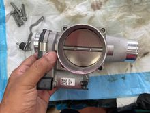 Stock throttle body lines up (74mm)