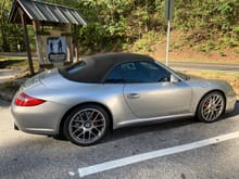 I took her to the “Georgia” Dragon Tail yesterday, otherwise known as the Suches Loop. Man oh man...first Porsche and first time on a mountain road like this!  Now I know what the hell everyone is talking about. What a machine. I’ve always read about and watched videos over the years but to finally drive it in MY GTS. I’m in love....