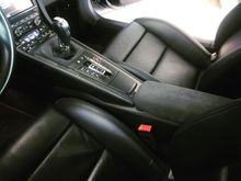 991 turbo RS, 991 Alcantera shift boot, 991 alcantera console lid