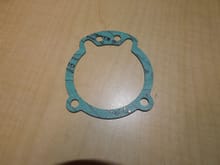 Made from the same super trick gasket material as my new pan gaskets. This material allows full torque of the 6mm hardware with virtually no compression of the gasket. Tighten once and forget it, forever.