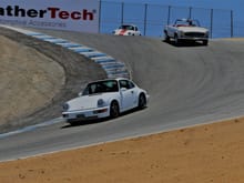 Targa California parade laps at Laguna Seca.