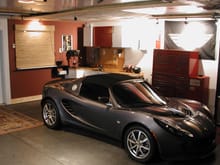 Still have the Elise.  Will have to add some images with the Porsches someday when the expansion is completed.