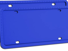 silicone license plate frame