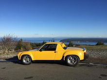 Sunday drive to Bell hill, view ofzthe straight of Juan de Fuca,, mount Baker, and Canada